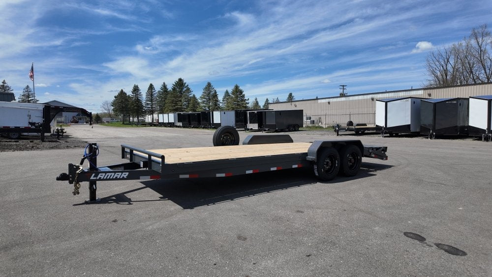 22' H6 Bumper Pull Mega Ramps 8K Axles - Equipment Trailers - Stryker Dealership Group