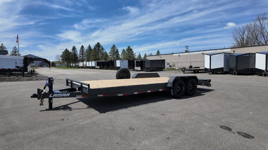 22' H6 Bumper Pull Mega Ramps 8K Axles - Equipment Trailers - Stryker Dealership Group