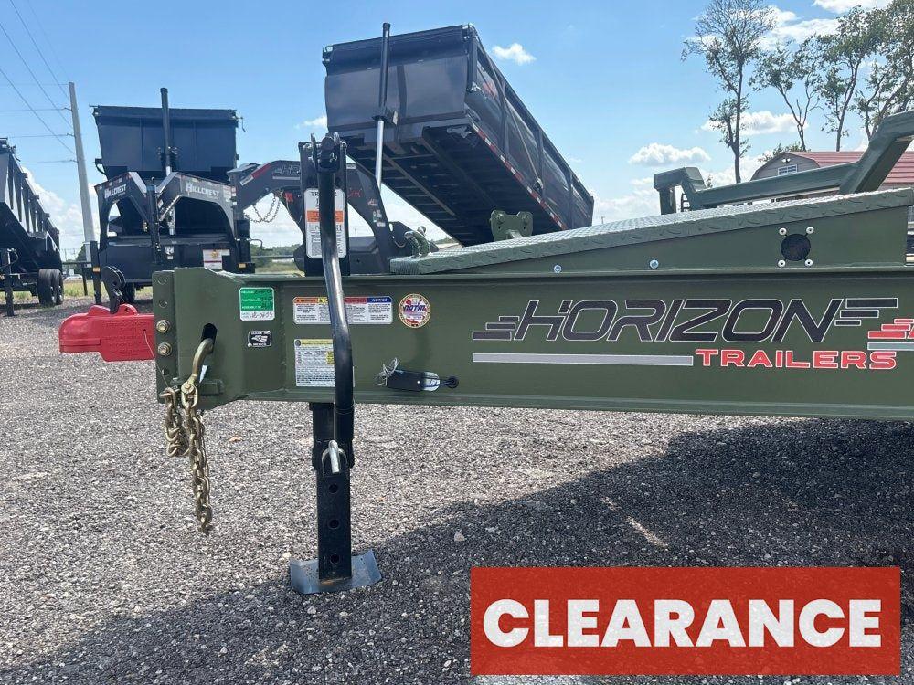 22' HEH Equipment Trailer (2) 10K Axles, Drive Over Fenders, 3' Dove W/ Mountain Ramps - Equipment Trailers - Stryker Dealership Group