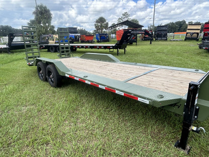 22' HEH Gooseneck Equipment Trailer 2 10k Axles 003681 - Equipment Trailers - Stryker Dealership Group