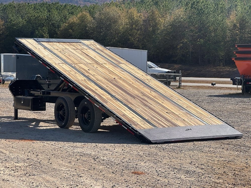 22' Horizon FFT Bumper Pull Full Deckover TIlt Trailer - (2) 10K Axles - Bumper Pull Deckover/Deckover Tilt - Stryker Dealership Group