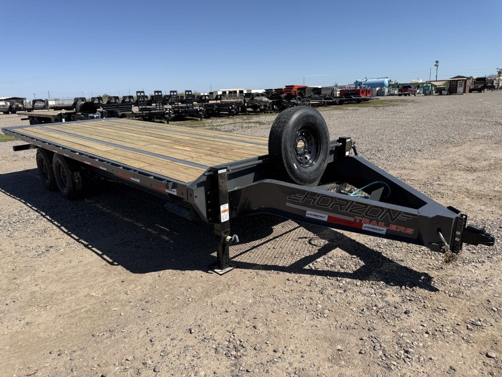 22' Horizon FFT Bumper Pull Full Deckover TIlt Trailer - (2) 8K Axles - Deckover Tilt - Deckover Trailers - Stryker Dealership Group