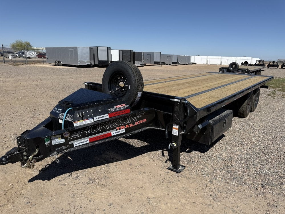 22' Horizon FFT Bumper Pull Full Deckover TIlt Trailer - (2) 8K Axles - Deckover Tilt - Deckover Trailers - Stryker Dealership Group