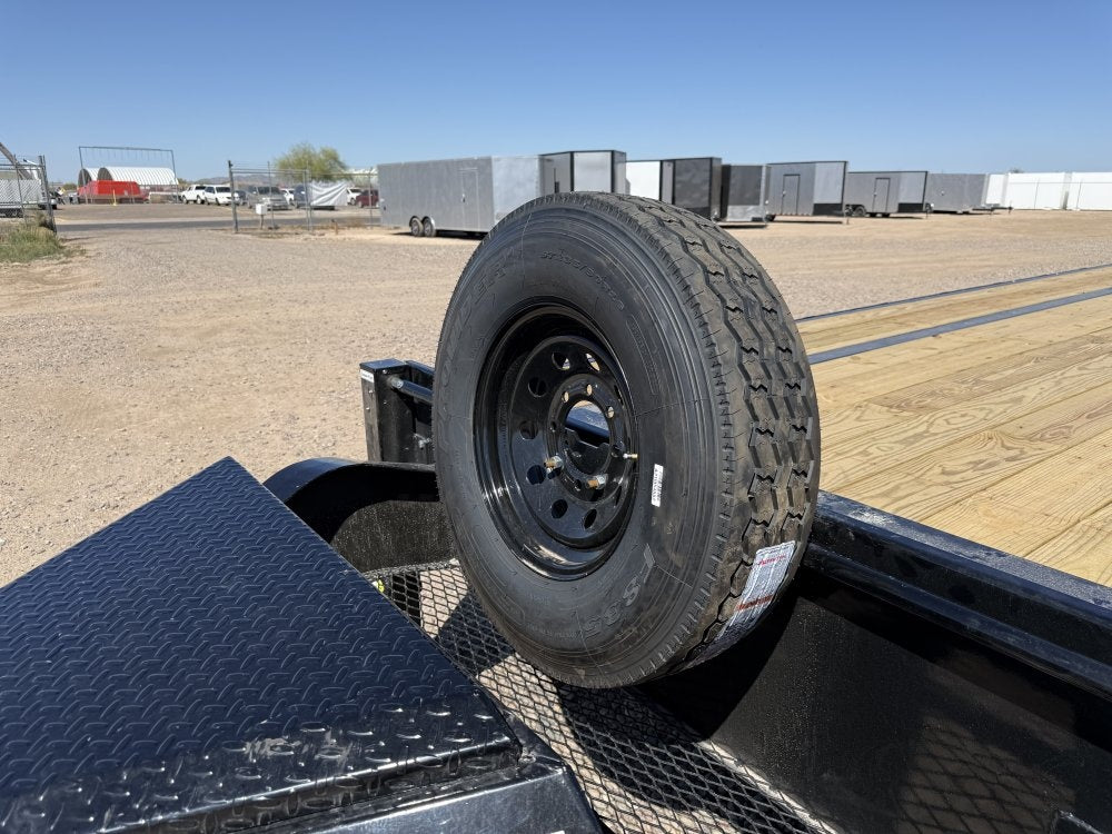 22' Horizon FFT Bumper Pull Full Deckover TIlt Trailer - (2) 8K Axles - Deckover Tilt - Deckover Trailers - Stryker Dealership Group