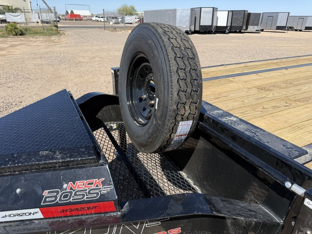 22' Horizon FFT Bumper Pull Full Deckover TIlt Trailer - (2) 8K Axles - Deckover Tilt - Deckover Trailers - Stryker Dealership Group