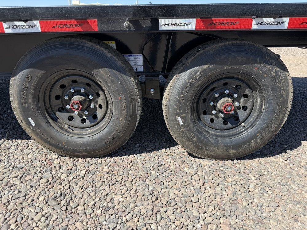 22' Horizon FFT Bumper Pull Full Deckover TIlt Trailer - (2) 8K Axles - Deckover Tilt - Deckover Trailers - Stryker Dealership Group