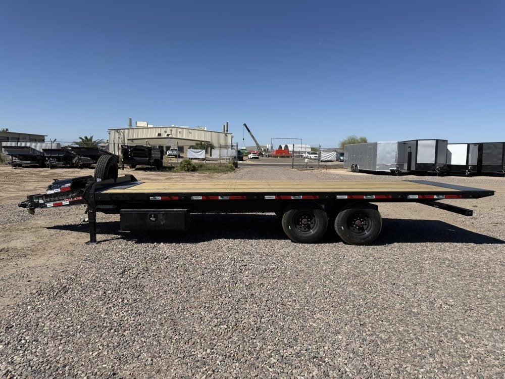22' Horizon FFT Bumper Pull Full Deckover TIlt Trailer - (2) 8K Axles - Deckover Tilt - Deckover Trailers - Stryker Dealership Group