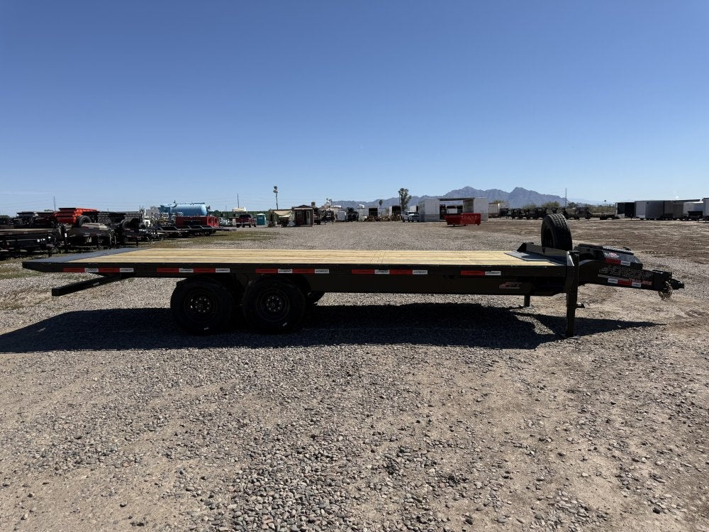 22' Horizon FFT Bumper Pull Full Deckover TIlt Trailer - (2) 8K Axles - Deckover Tilt - Deckover Trailers - Stryker Dealership Group