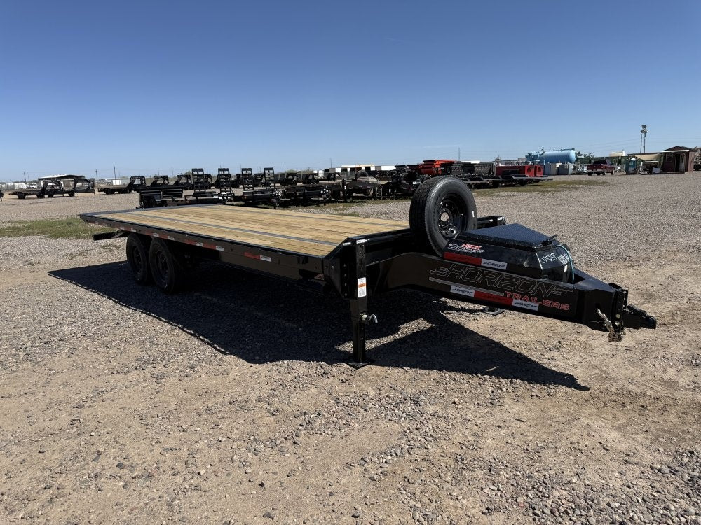 22' Horizon FFT Bumper Pull Full Deckover TIlt Trailer - (2) 8K Axles - Deckover Tilt - Deckover Trailers - Stryker Dealership Group