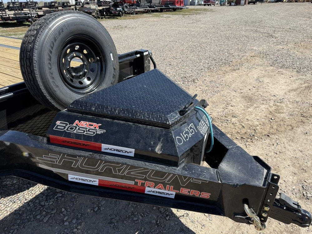 22' Horizon FFT Bumper Pull Full Deckover TIlt Trailer - (2) 8K Axles - Deckover Tilt - Deckover Trailers - Stryker Dealership Group