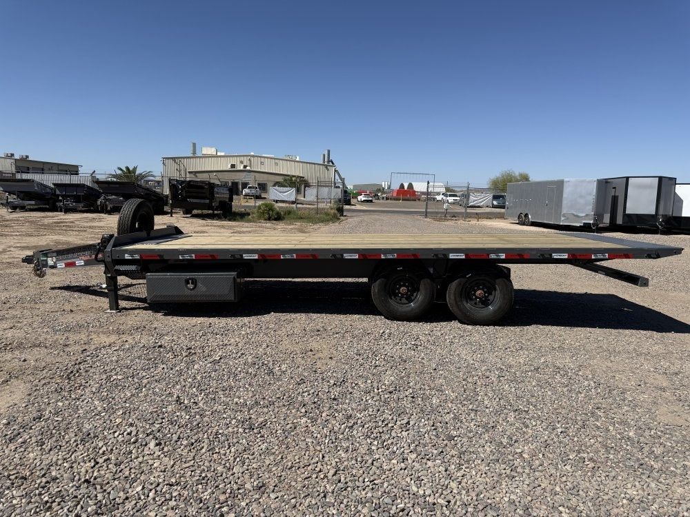 22' Horizon FFT Bumper Pull Full Deckover TIlt Trailer - (2) 8K Axles - Deckover Tilt - Deckover Trailers - Stryker Dealership Group