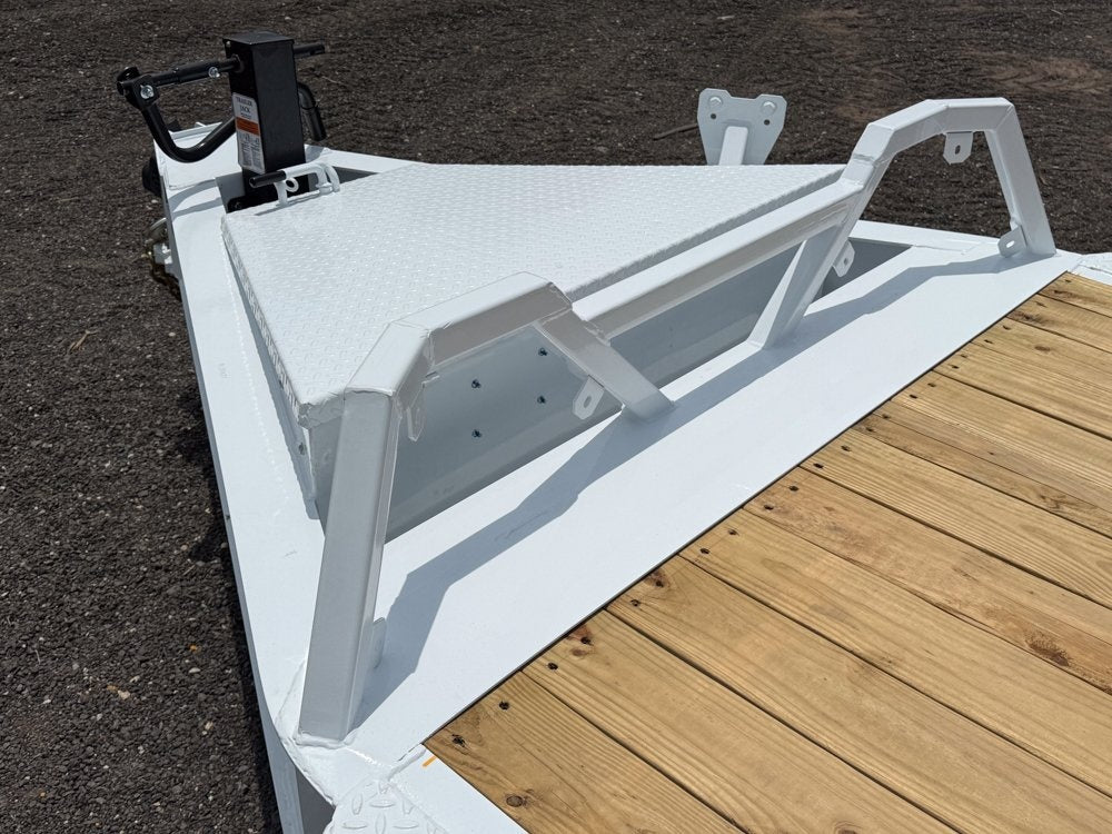 22' Horizon HEH Bumper Pull Equipment Trailer Mega Ramps - (2) 10K Axles - Equipment Trailers - Stryker Dealership Group