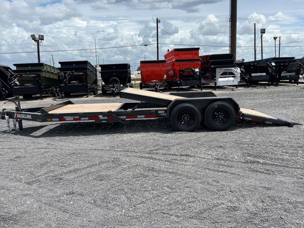 22' HTL BP Tilt Trailer - 8K Axles - Hydraulic Dampened - Equipment Tilt/Equipment Trailers - Stryker Dealership Group