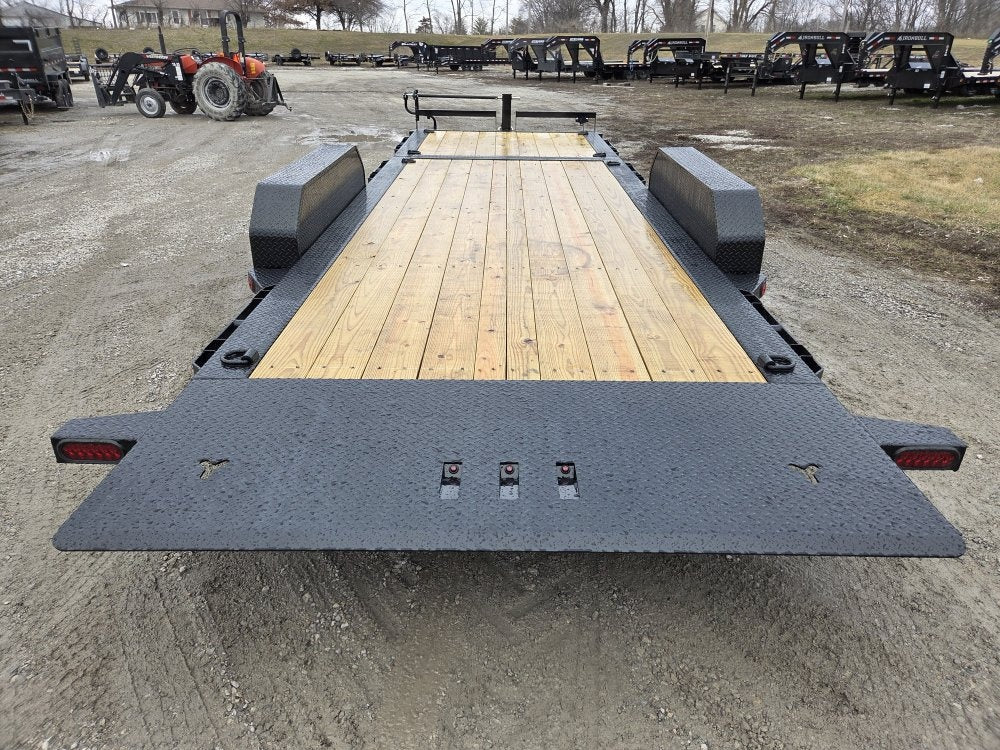 22' Iron Bull TLB Bumper Pull Equipment Tilt Trailer - (2) 7,000 lb Axles - Equipment Tilt - Equipment Trailers - Stryker Dealership Group