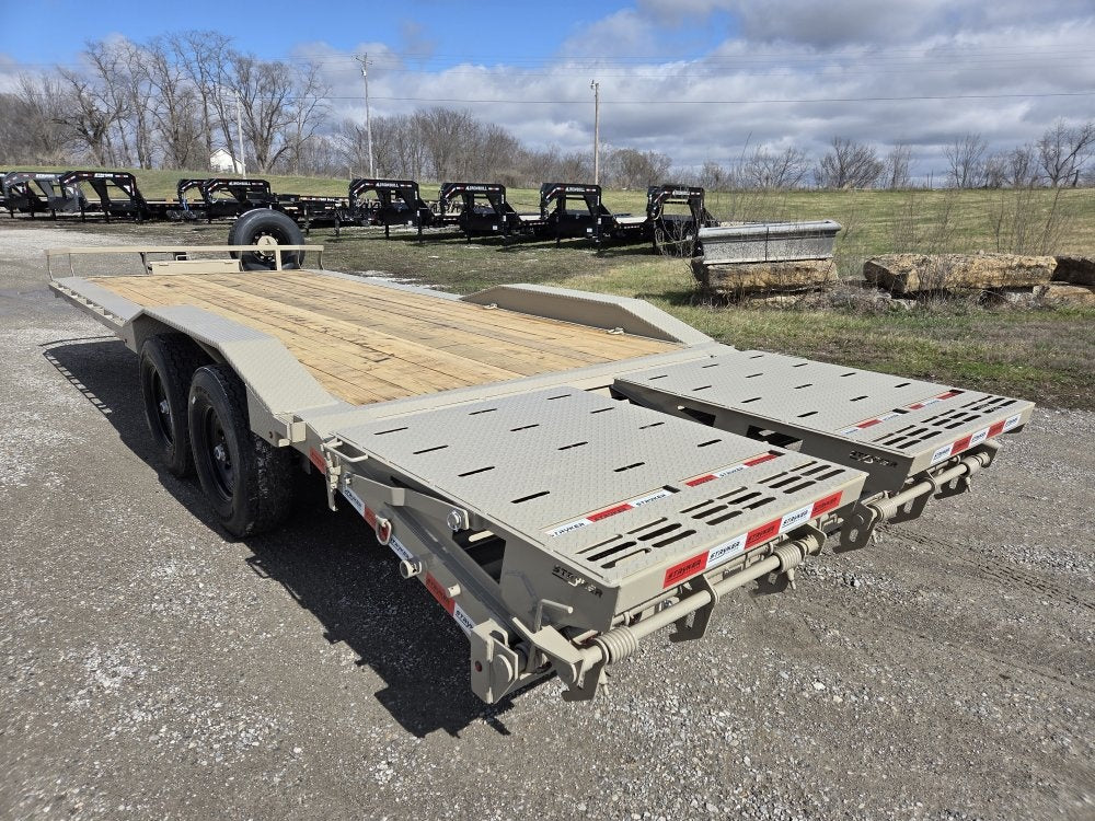 22' Stryker SET Bumper Pull Equipment Trailer DOF - (2) 7K Axles - Low Profile Equipment Trailers - Equipment Trailers - Stryker Dealership Group
