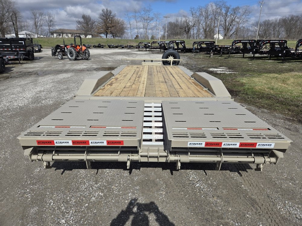 22' Stryker SET Bumper Pull Equipment Trailer DOF - (2) 7K Axles - Low Profile Equipment Trailers - Equipment Trailers - Stryker Dealership Group