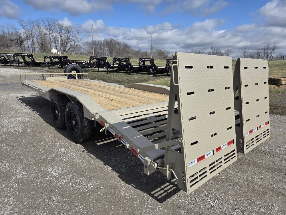22' Stryker SET Bumper Pull Equipment Trailer DOF - (2) 7K Axles - Low Profile Equipment Trailers - Equipment Trailers - Stryker Dealership Group