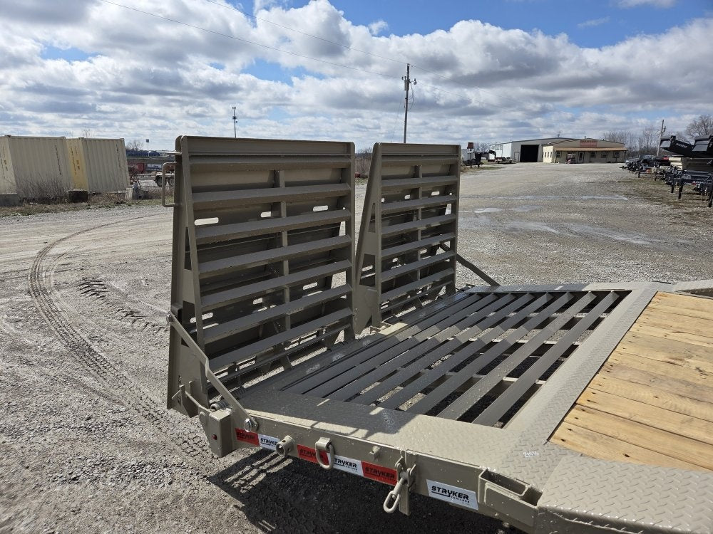 22' Stryker SET Bumper Pull Equipment Trailer DOF - (2) 7K Axles - Low Profile Equipment Trailers - Equipment Trailers - Stryker Dealership Group
