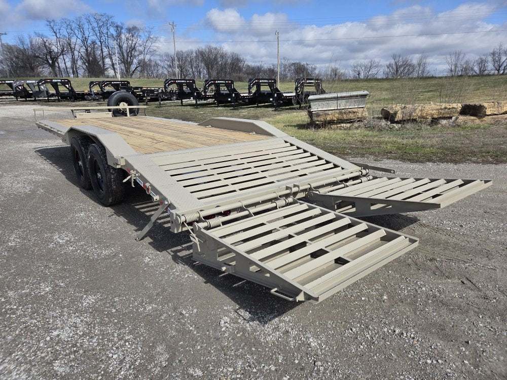 22' Stryker SET Bumper Pull Equipment Trailer DOF - (2) 7K Axles - Low Profile Equipment Trailers - Equipment Trailers - Stryker Dealership Group