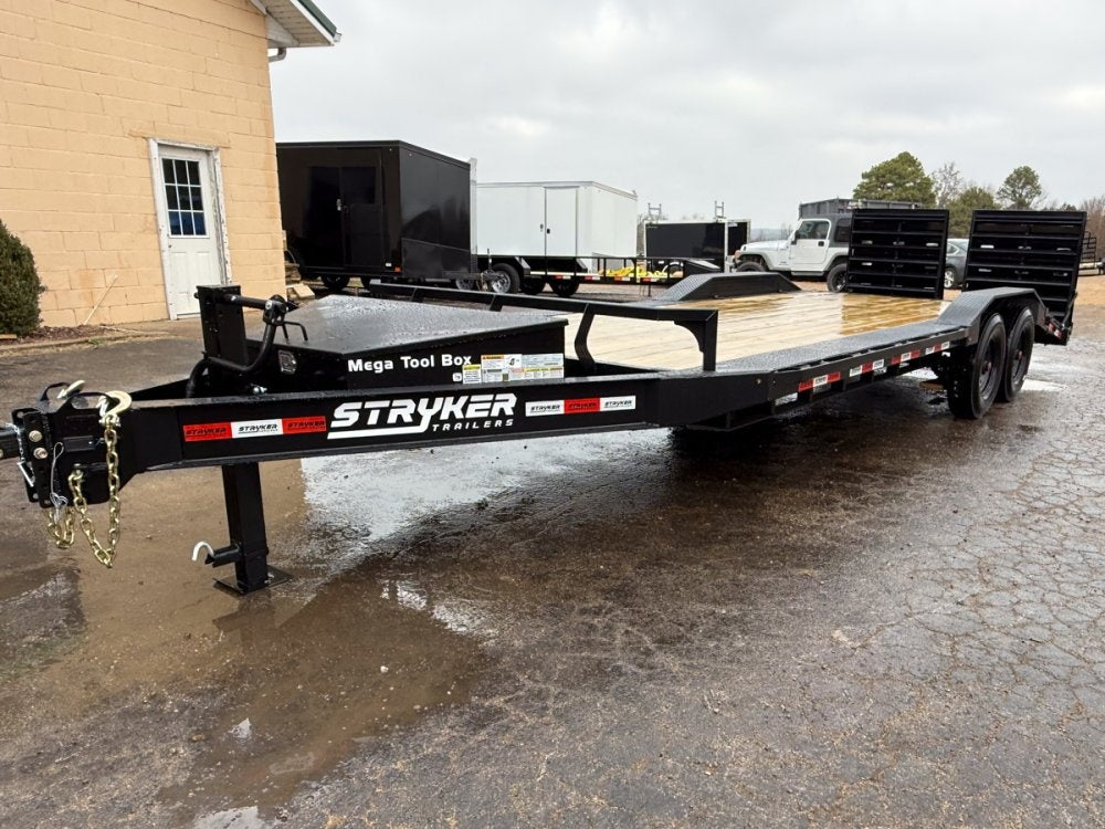 22' Stryker SET Bumper Pull Equipment Trailer DOF - (2) 8K Axles - Equipment Trailers - Stryker Dealership Group