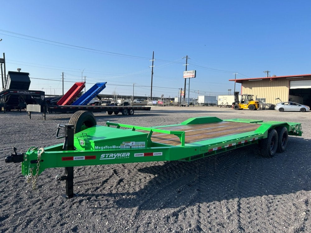 22' Stryker SET Bumper Pull Equipment Trailer DOF - (2) 8K Axles - Equipment Trailers - Stryker Dealership Group