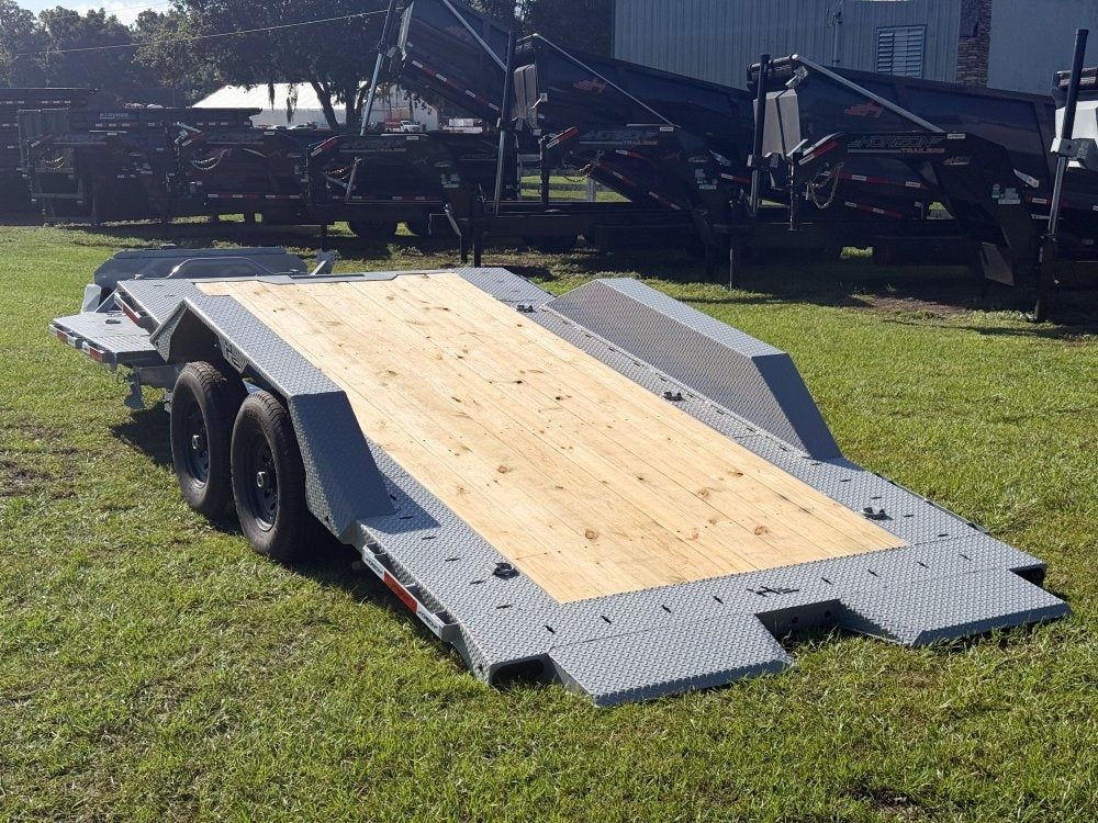 22' Tilt Equipment Trailer (2) 7K Axles - DOF 102" Wide - Equipment Tilt/Equipment Trailers - Stryker Dealership Group