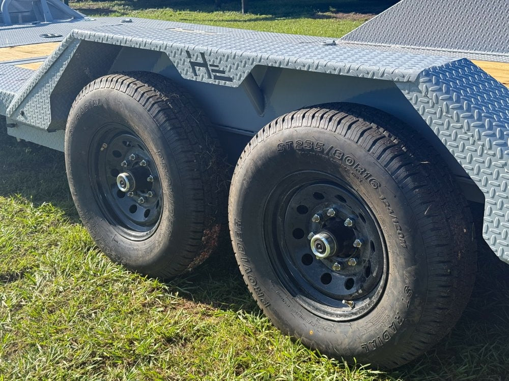 22' Tilt Equipment Trailer (2) 7K Axles - DOF 102" Wide - Equipment Tilt/Equipment Trailers - Stryker Dealership Group