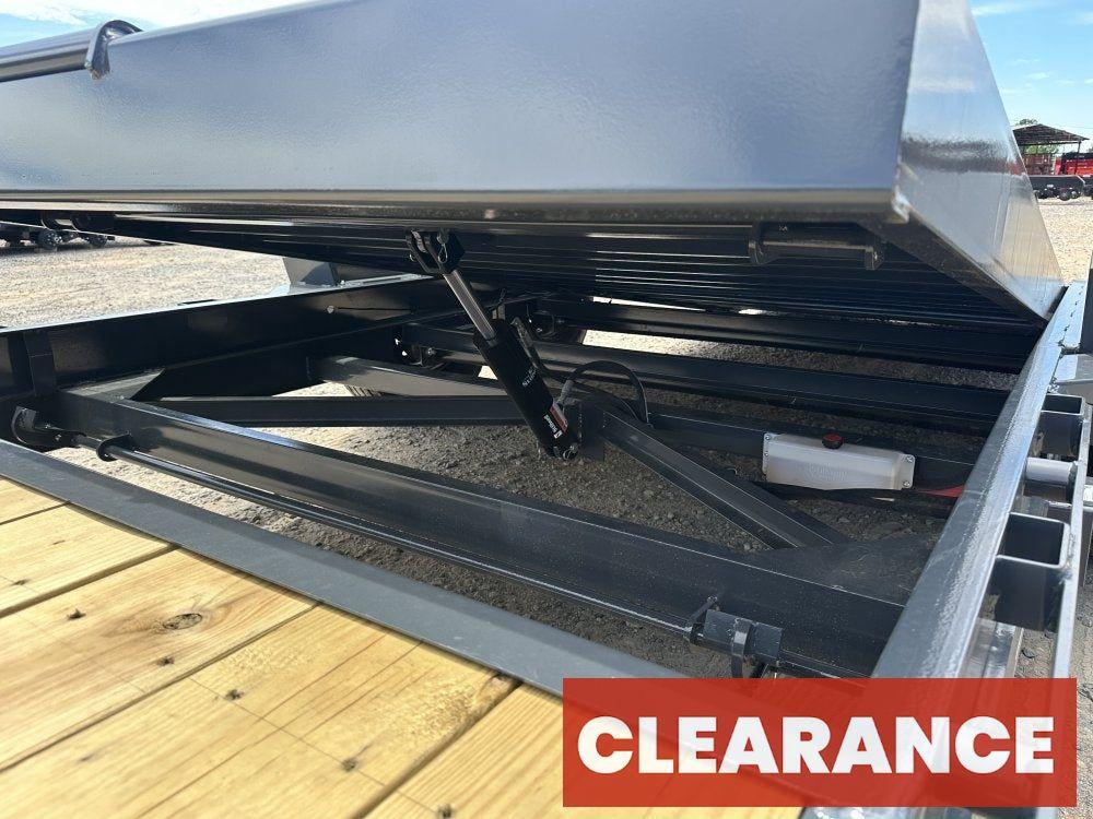 22' Tilt Trailer Lamar (2) 7K Axles 14K GVWR 10K Payload - Equipment Tilt - Stryker Dealership Group