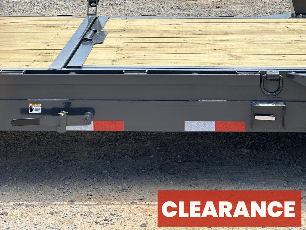 22' Tilt Trailer Lamar (2) 7K Axles 14K GVWR 10K Payload - Equipment Tilt - Stryker Dealership Group
