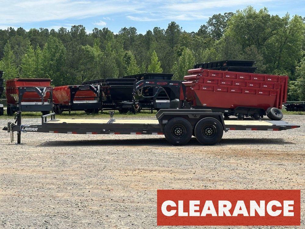 22' Tilt Trailer Lamar (2) 7K Axles 14K GVWR 10K Payload - Equipment Tilt - Stryker Dealership Group