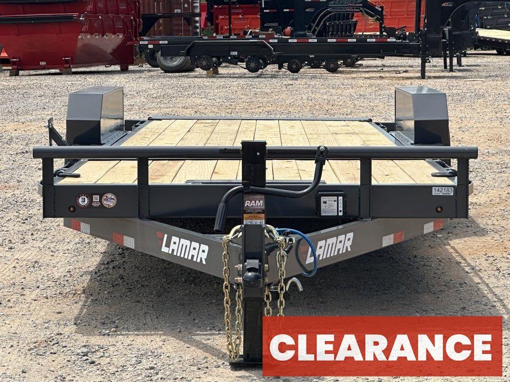 22' Tilt Trailer Lamar (2) 7K Axles 14K GVWR 10K Payload - Equipment Tilt - Stryker Dealership Group