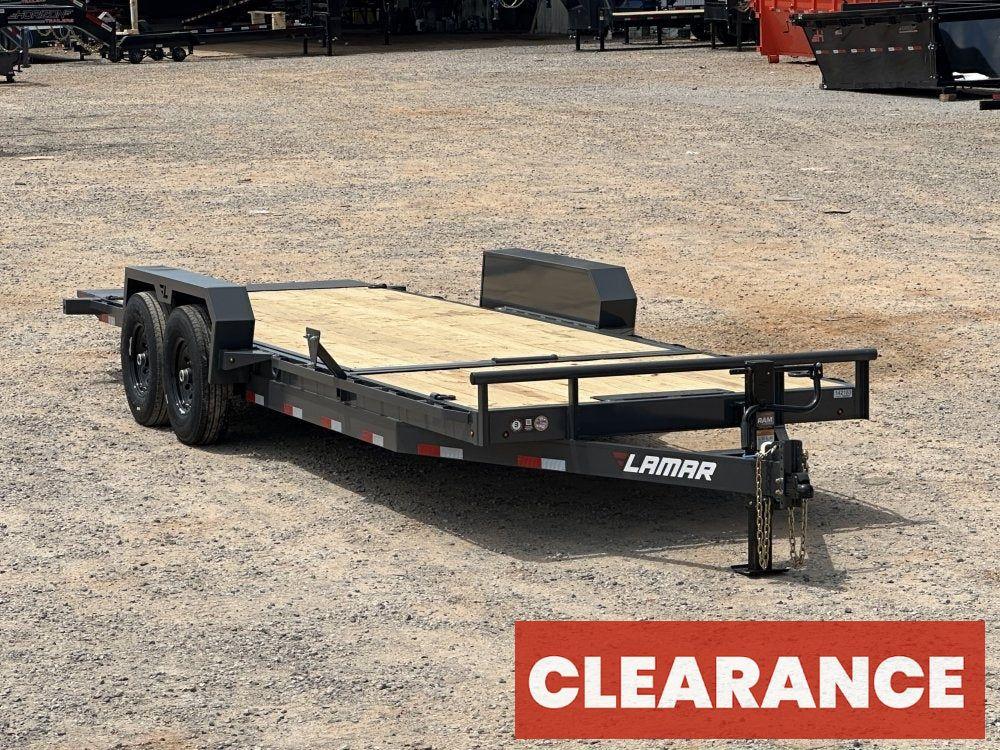 22' Tilt Trailer Lamar (2) 7K Axles 14K GVWR 10K Payload - Equipment Tilt - Stryker Dealership Group