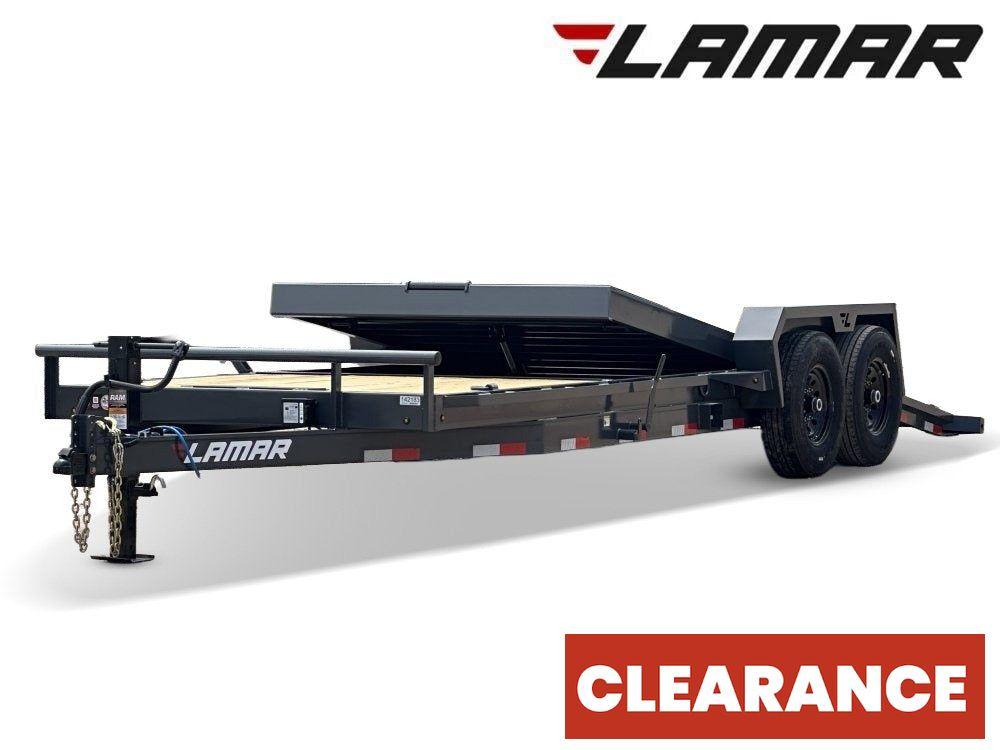 22' Tilt Trailer Lamar (2) 7K Axles 14K GVWR 10K Payload - Equipment Tilt - Equipment Trailers - Stryker Dealership Group
