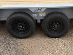 18' Horizon CEZ Bumper Pull Single Car Trailer - (2) 3.5K Axles 016083