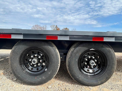 24' Bumper Pull Deckover 14k GVWR 7k Axles 125007 - Stryker Dealership Group