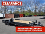 24' H8 Bumper Pull Mega Ramps 8K Axles 142984 - Stryker Dealership Group