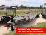 24' HEH Bumper Pull Equipment Trailer (2) 10K Axles, 3' Dove W/ Mountain Ramps 11821 - Stryker Dealership Group