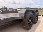 24' HEH Bumper Pull Equipment Trailer (2) 10K Axles, 3' Dove W/ Mountain Ramps 11821 - Stryker Dealership Group