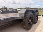 24' HEH Bumper Pull Equipment Trailer (2) 10K Axles, 3' Dove W/ Mountain Ramps 11821 - Stryker Dealership Group