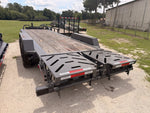24' HEH Bumper Pull Equipment Trailer (2) 10K Axles, 3' Dove W/ Mountain Ramps 11821 - Stryker Dealership Group