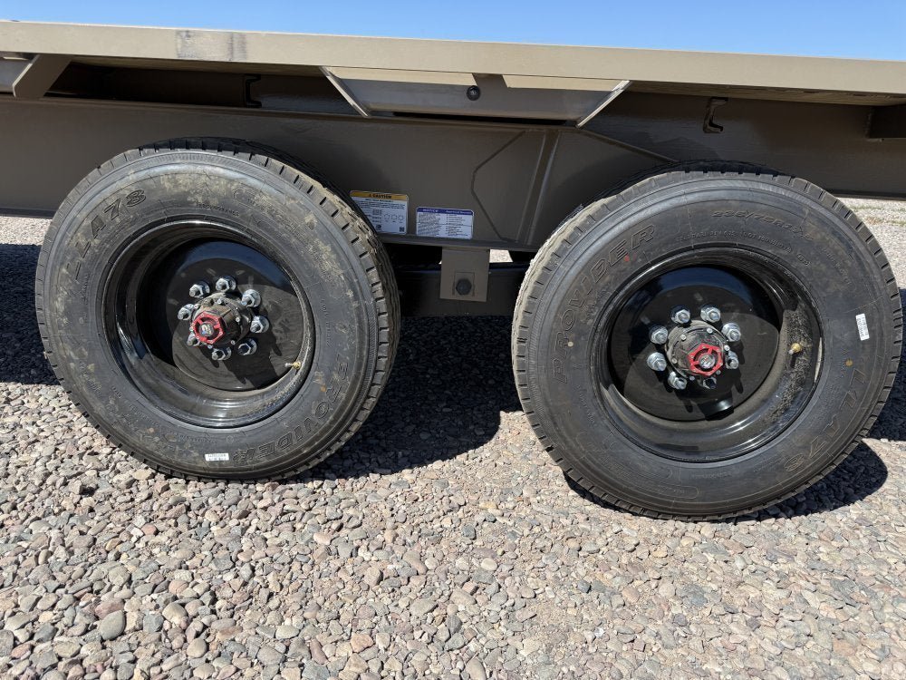 24' Horizon FFT Bumper Pull Full Deckover TIlt Trailer - (2) 10K Axles 018030 - Stryker Dealership Group