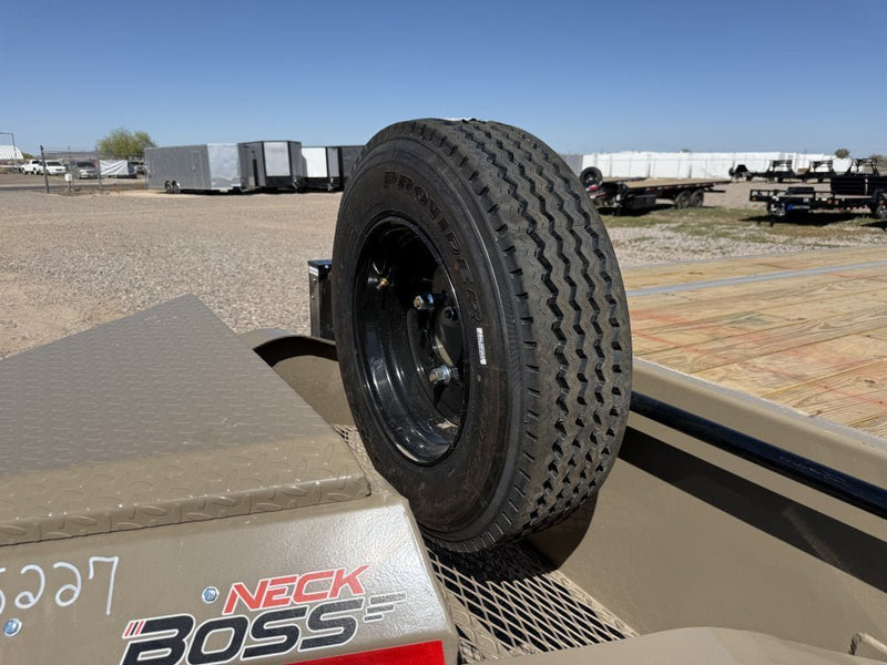 24' Horizon FFT Bumper Pull Full Deckover TIlt Trailer - (2) 10K Axles 018030 - Stryker Dealership Group