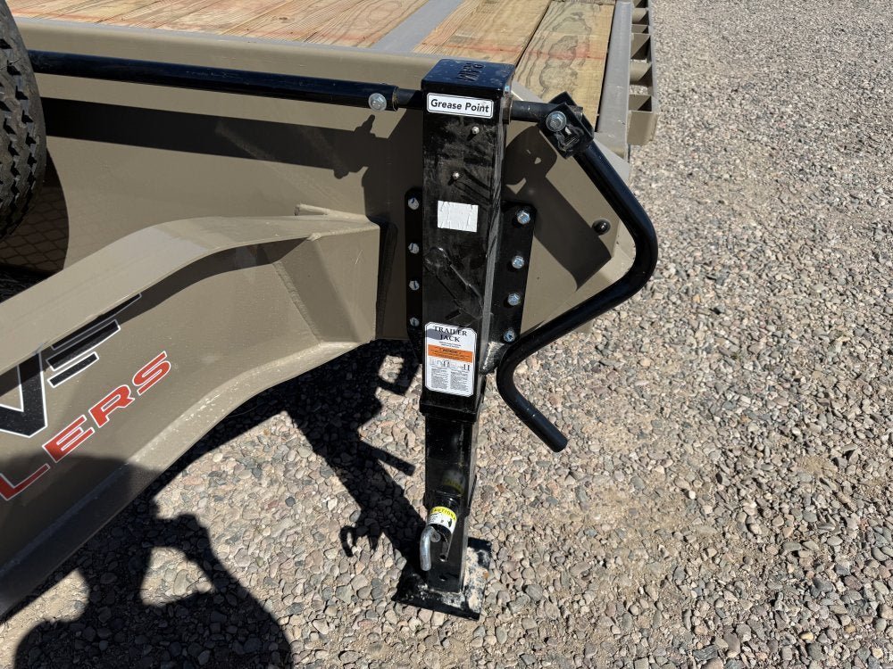 24' Horizon FFT Bumper Pull Full Deckover TIlt Trailer - (2) 10K Axles 018030 - Stryker Dealership Group