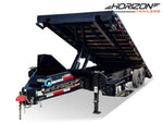 24' Horizon FFT Bumper Pull Full Deckover TIlt Trailer - (2) 10K Axles 018031 - Stryker Dealership Group