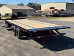 24' Horizon FFT Bumper Pull Full Deckover TIlt Trailer - (2) 10K Axles 018031 - Stryker Dealership Group