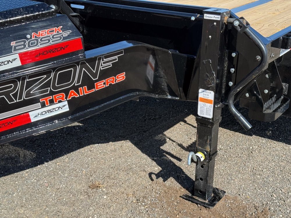24' Horizon FFT Bumper Pull Full Deckover TIlt Trailer - (2) 10K Axles 018031 - Stryker Dealership Group