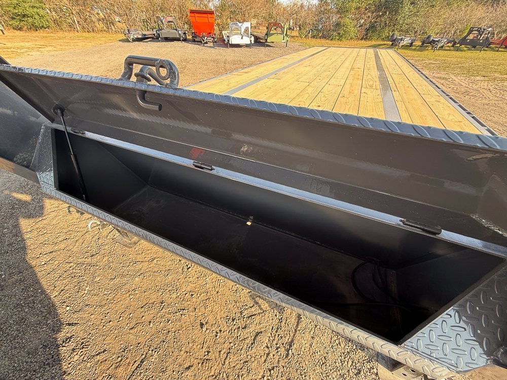 24' Horizon FFT Bumper Pull Full Deckover Tilt Trailer - (2) 10K Axles 018034 - Stryker Dealership Group