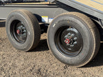 24' Horizon FFT Bumper Pull Full Deckover Tilt Trailer - (2) 10K Axles 018034 - Stryker Dealership Group