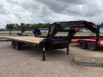 24' Horizon FFT Gooseneck Full Deckover TIlt Trailer - (2) 7K Axles 16920 - Stryker Dealership Group