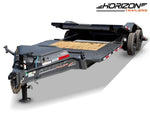 24' Horizon HET Bumper Pull Equipment Tilt Trailer Drive Over Fenders - (2) 10K Axles 015466 - Stryker Dealership Group